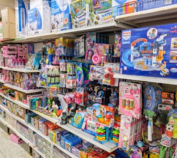 Kinderspielzeug und Spielplatzartikel