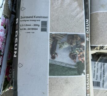 Quarzsand für Kunstrasen 20 kg