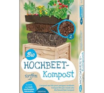 Bio Hochbeet-Kompost Torffrei (40 L)