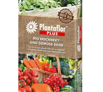 Plantaflor PLUS Bio Hochbeet- und Gemüse-Erde (40 L)